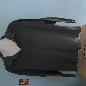 Natural Issue Dark Green Long Sleeve Shirt Size XXL
